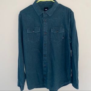 Green Vans Flannel Good Material Thick Quality Size Large